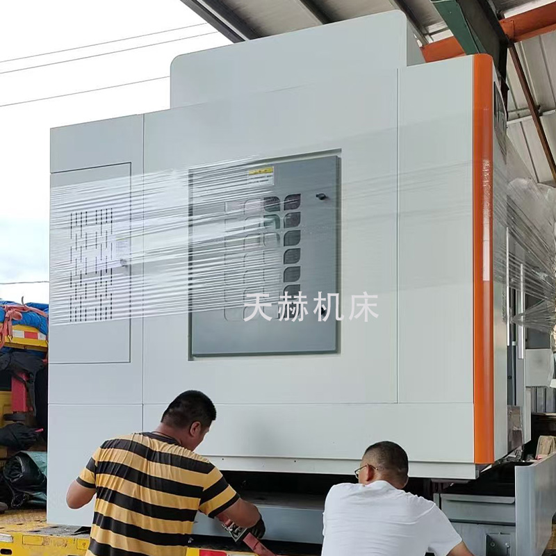 立式加工中心发往江苏客户现场